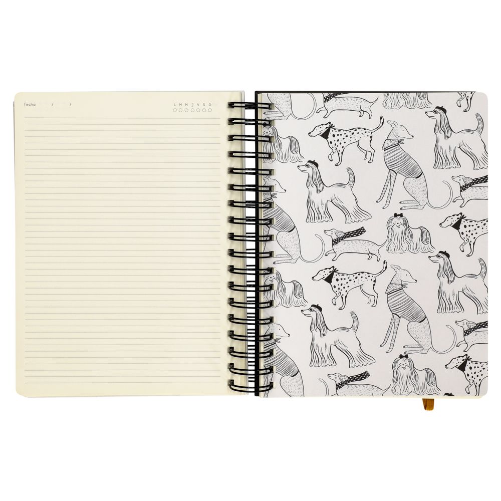 Cuaderno 1/2 oficio 18x3.5x24 cm