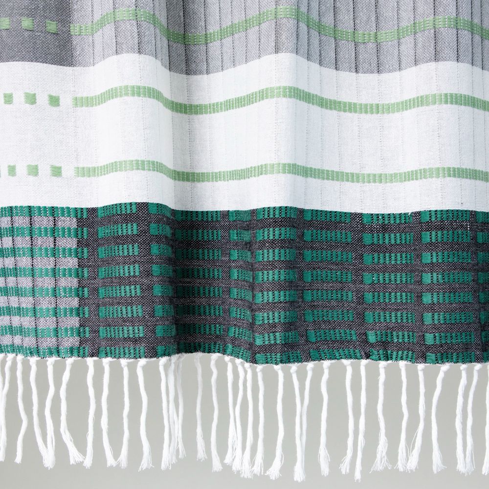 Cortina de baño escocesa 180x190 cm