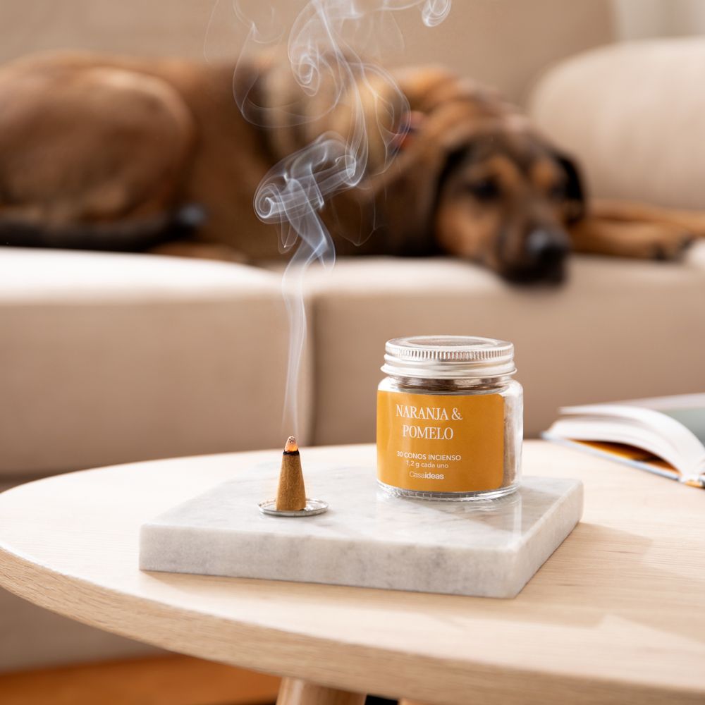 Set de conos de incienso aroma a naranja y toronja