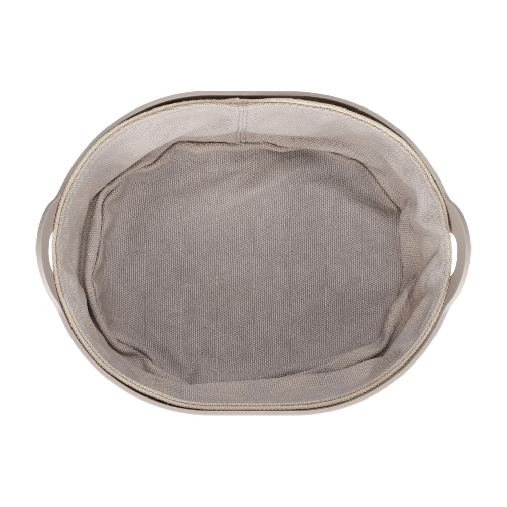 Panera ovalada de plástico 24x19x11 cm