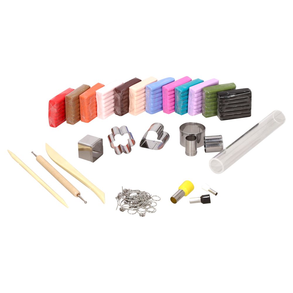 Set de arcilla polimérica para hacer piezas de joyería