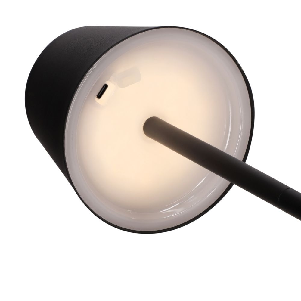 Lámpara para mesa de metal 11x35 cm