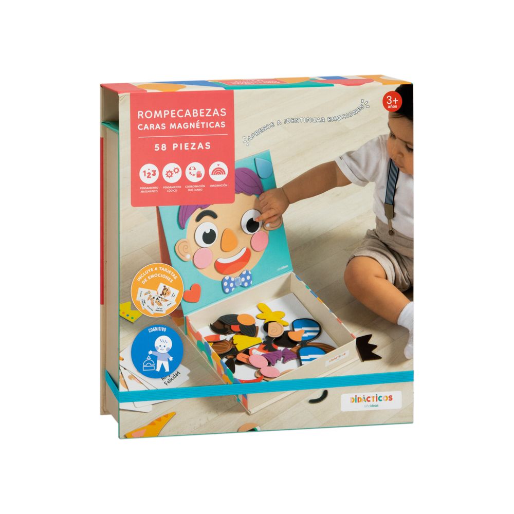 Rompecabezas caras magnéticas