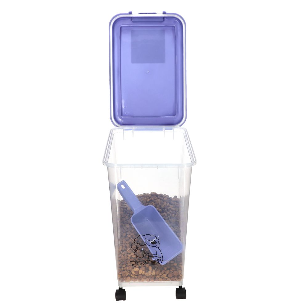 Contenedor de plástico para comida de mascotas 30 L