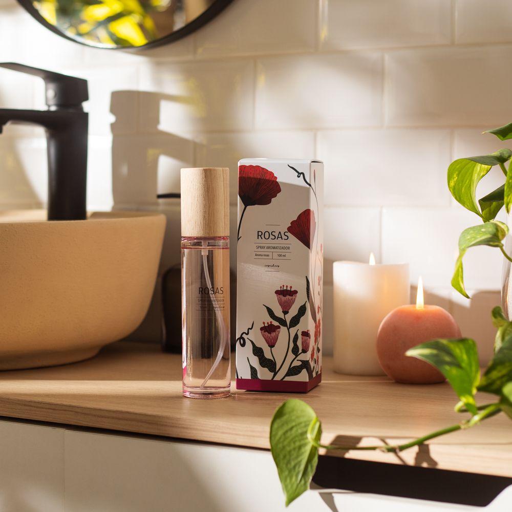 Spray aromático Rosas 100 ml