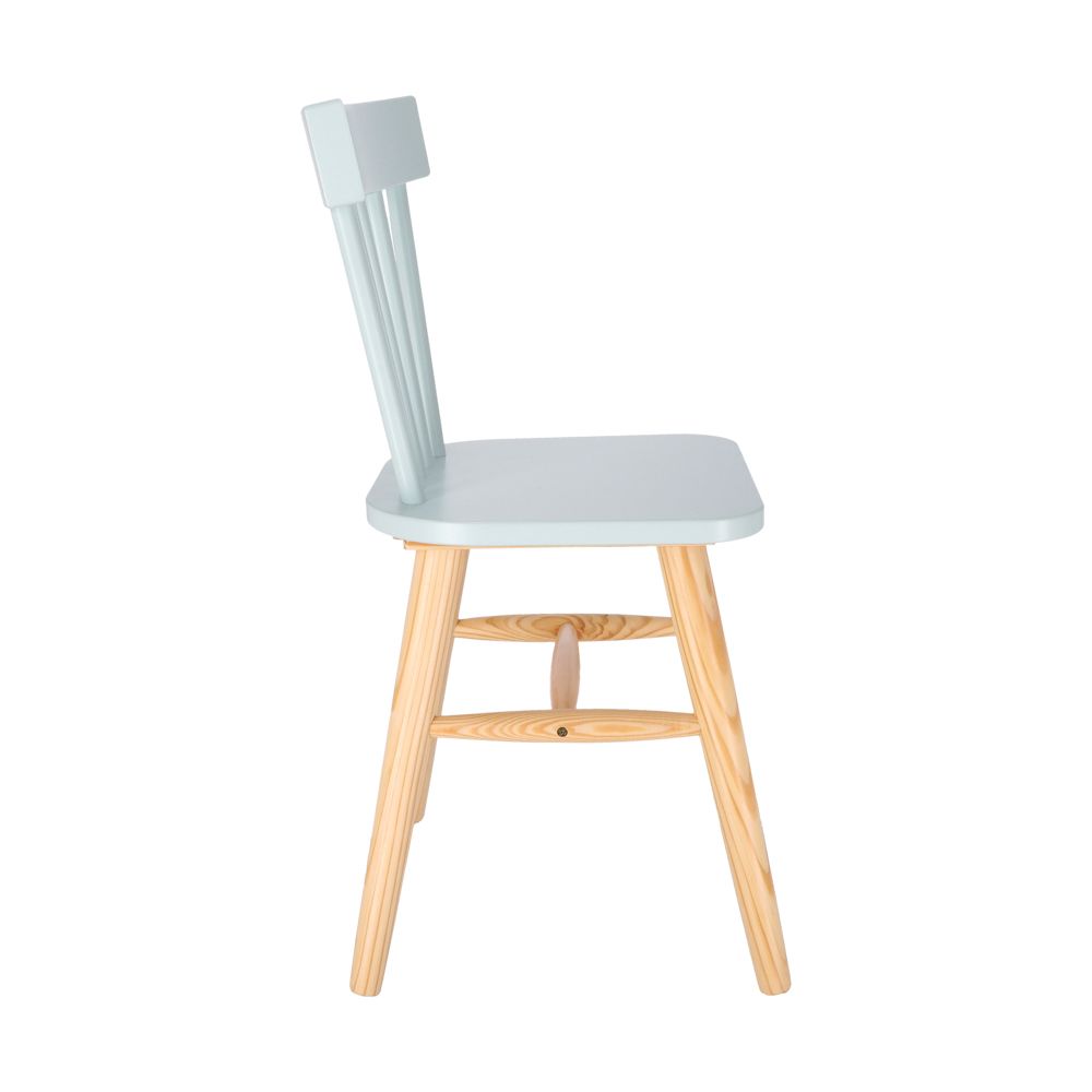 Silla de madera escolar 30x30x66 cm