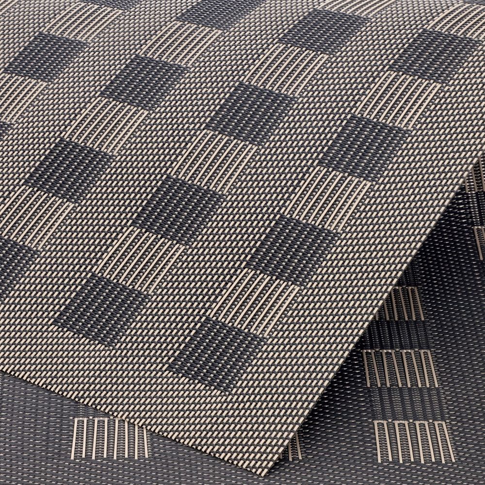 Individual de plástico tejido 45x30 cm