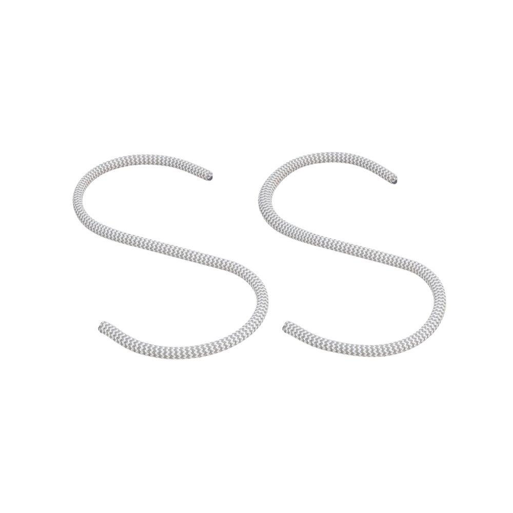 Set de 2 ganchos para colgar accesorios