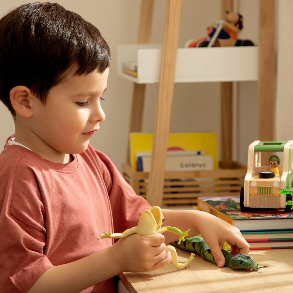 Serpiente apretable cambiacolor