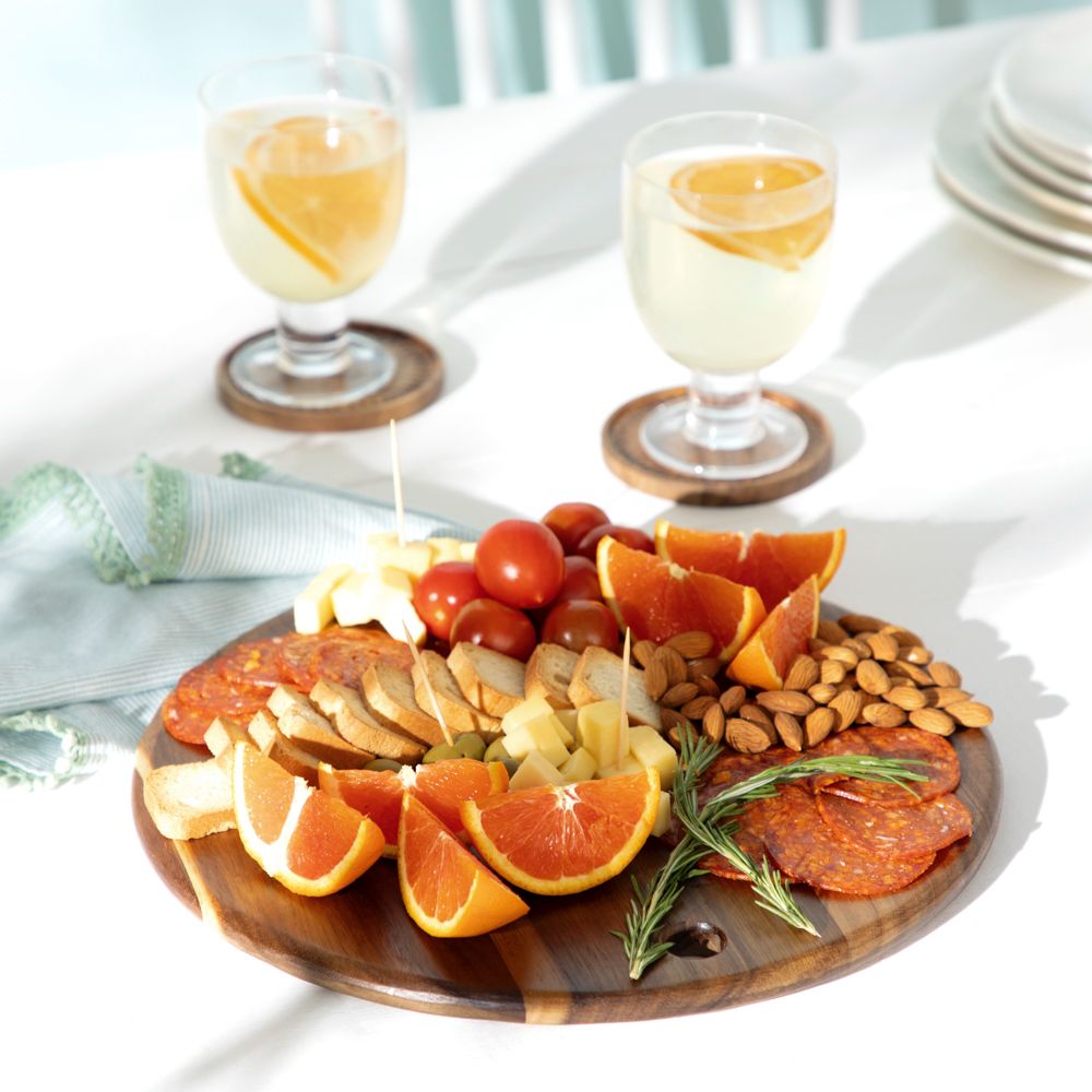 Tabla de madera para coctel 32x1.5 cm