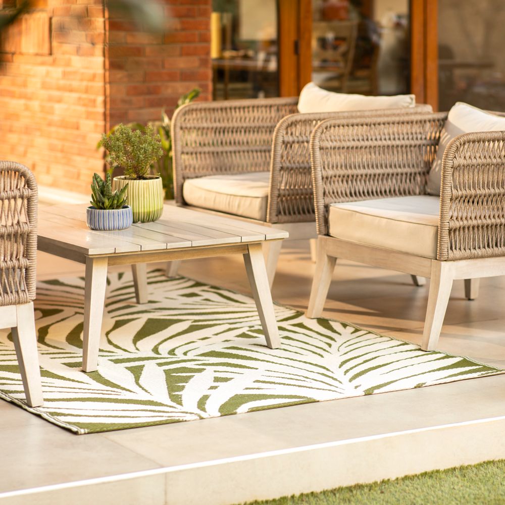 Tapete de plástico para exterior 150x240 cm