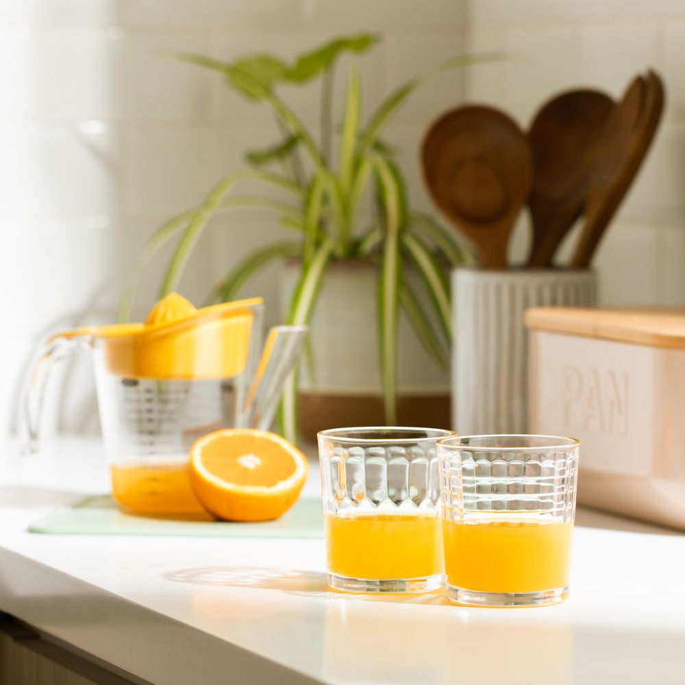 Set 6 vasos de vidrio 265 ml