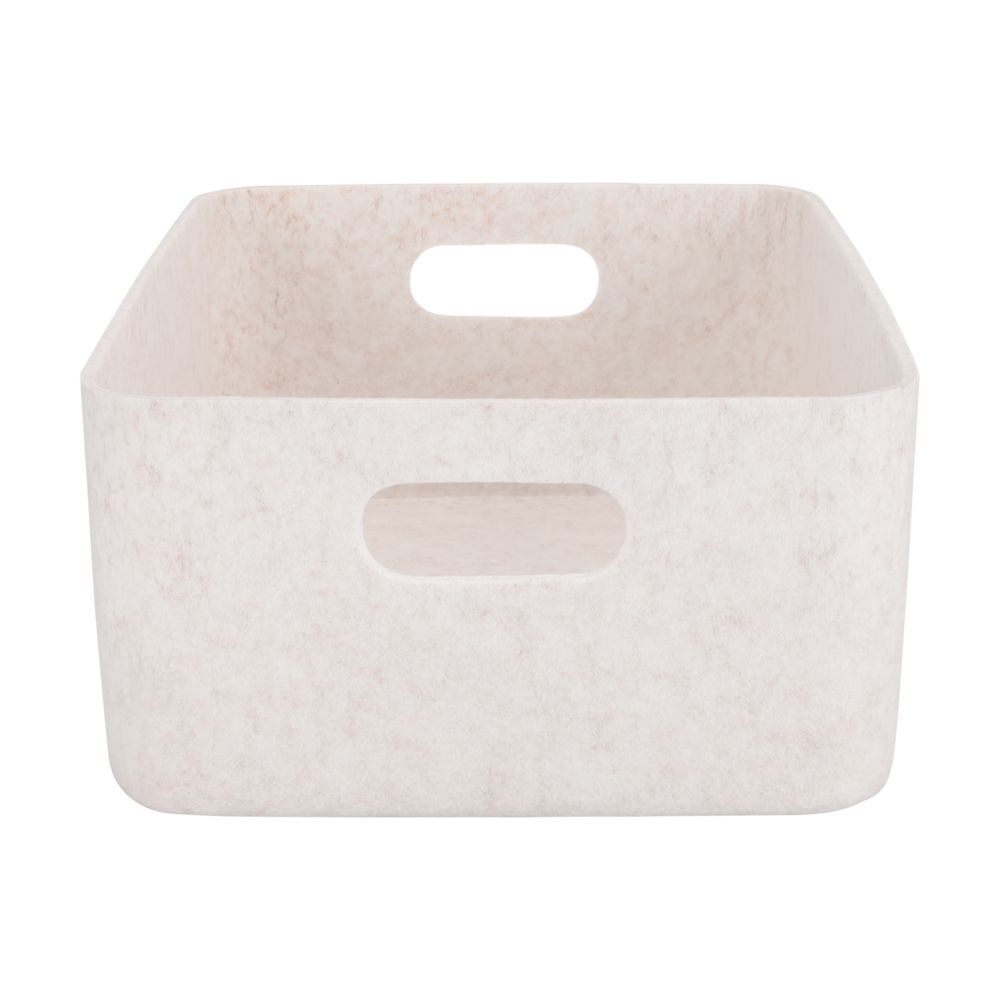 Canasto organizador de fieltro 33x25x14 cm