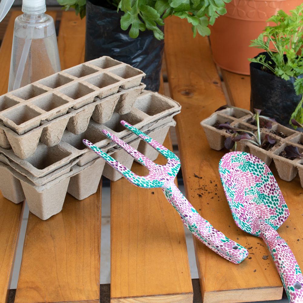 Set 4 Bandejas Papel 40 Semilleros