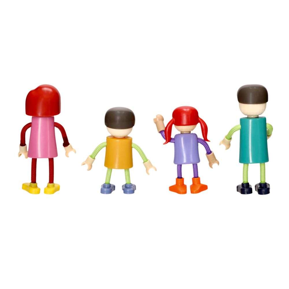 Set muñecos de madera Castilá