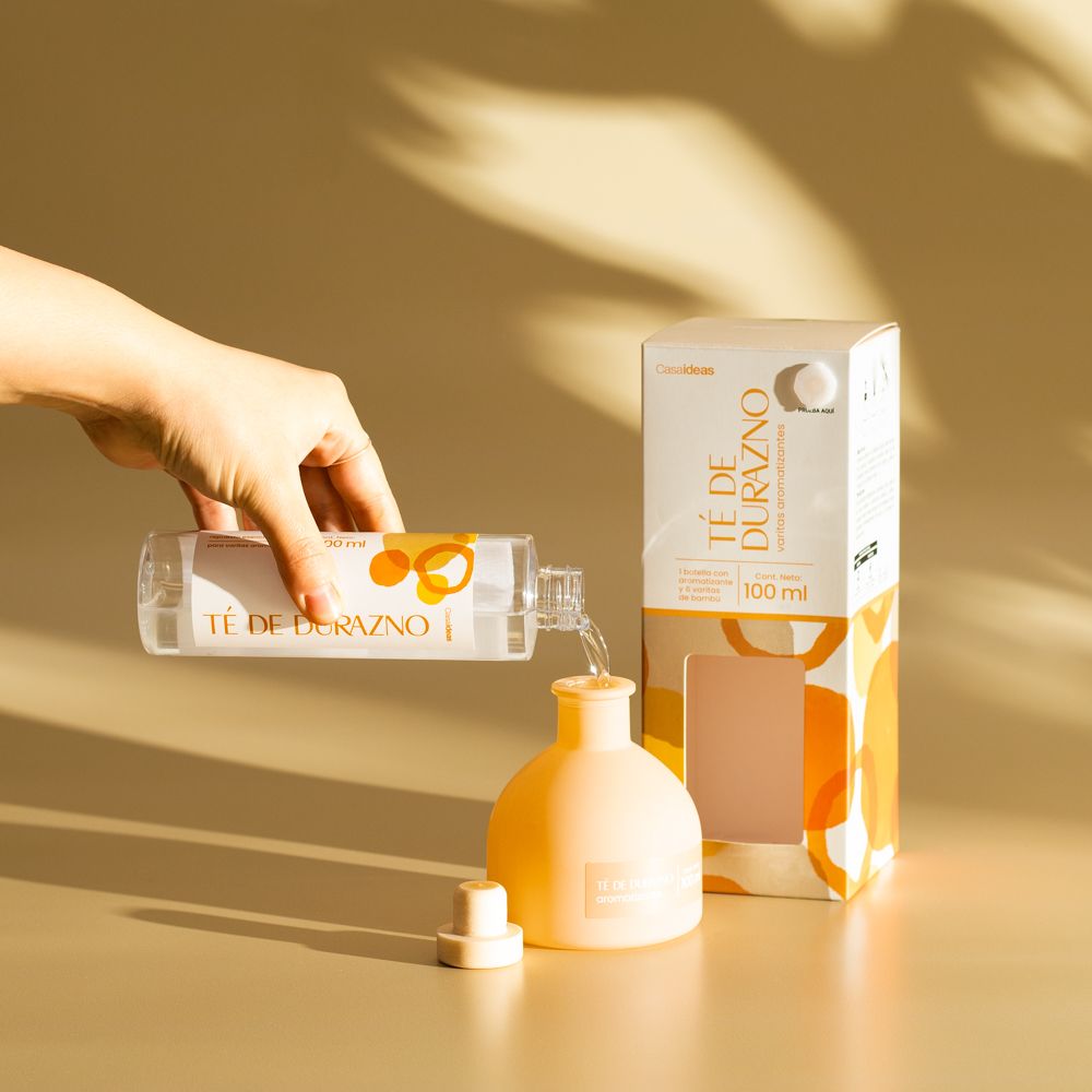 Repuesto esencia aromática té de durazno 200 ml