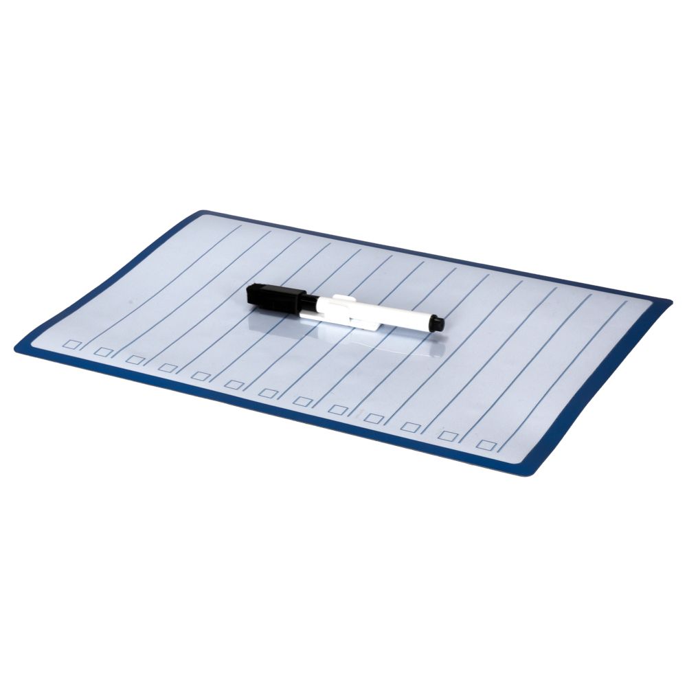 Set de pizarra y marcador borrable