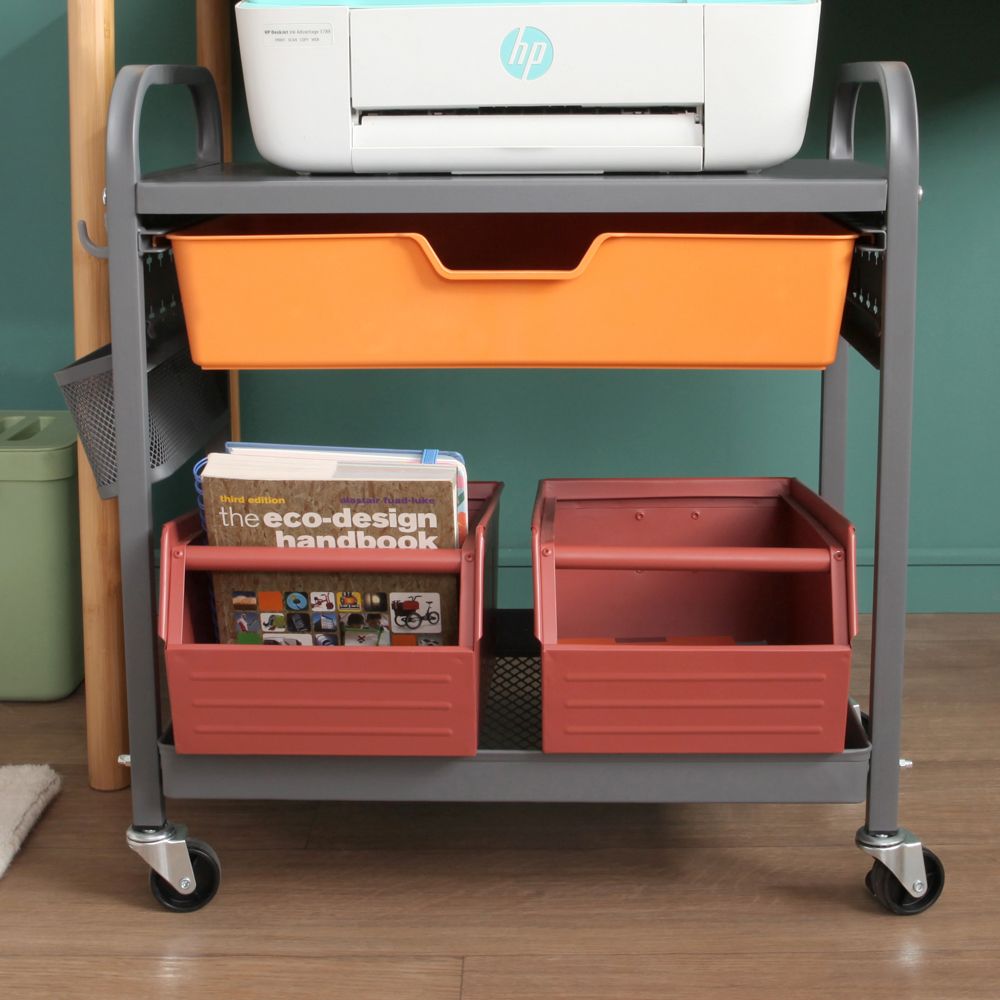 Caja Apilable de Metal 34x30x15 cm