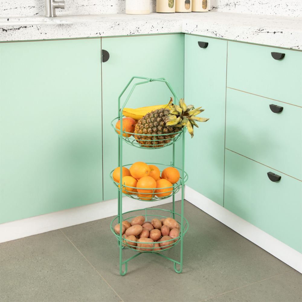 Verdulero Acero Verdulero Armable 3 Niveles 29.5x73 cm