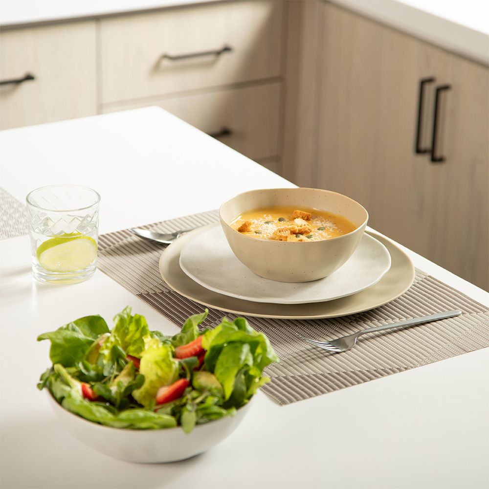 Platoextendido melamina diámetro 27.6x2.1 cm