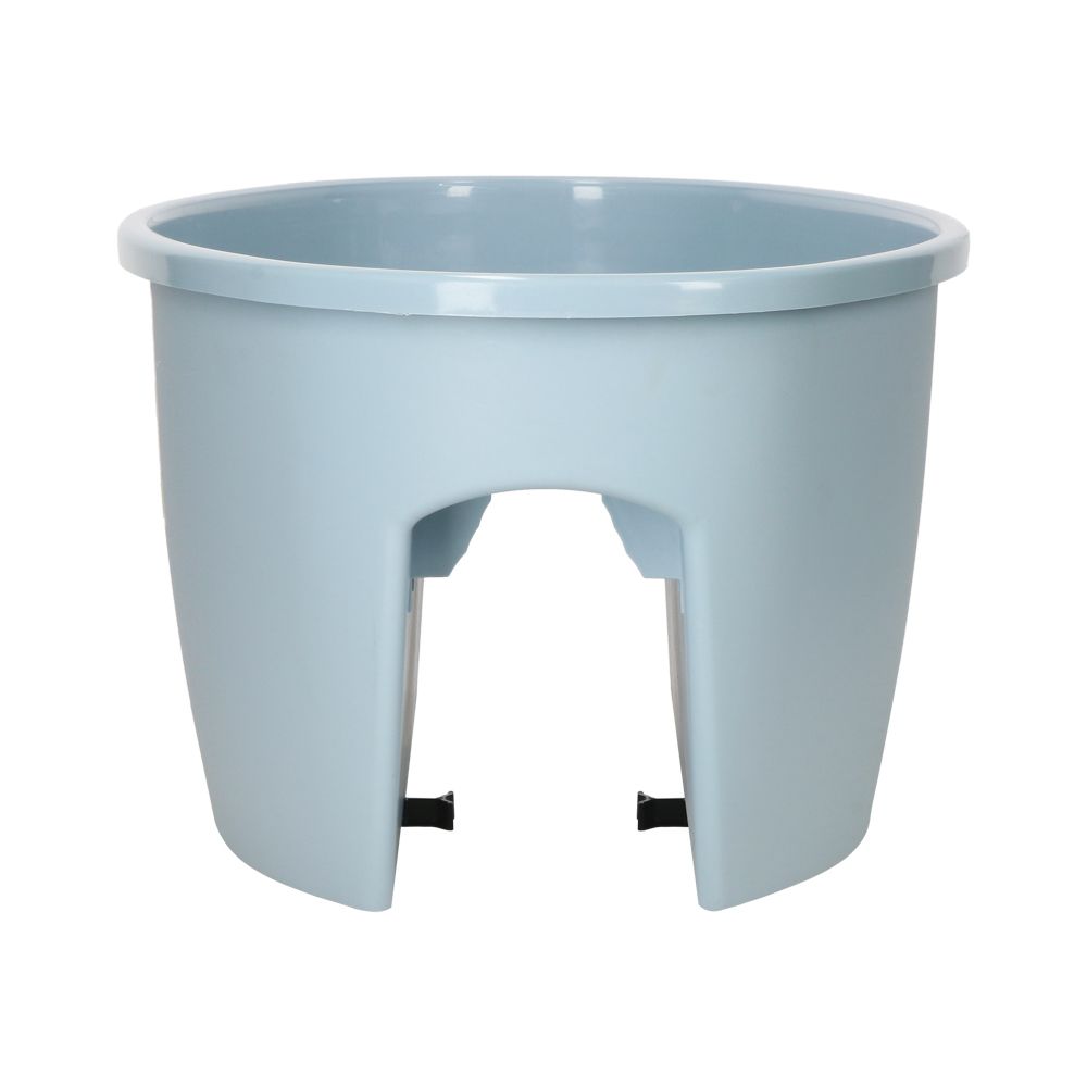 Jardinera plástica para balcón 59x36x25 cm