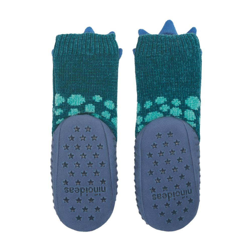 Calcetas tejidas cordero infantil con suela 19.5 cm