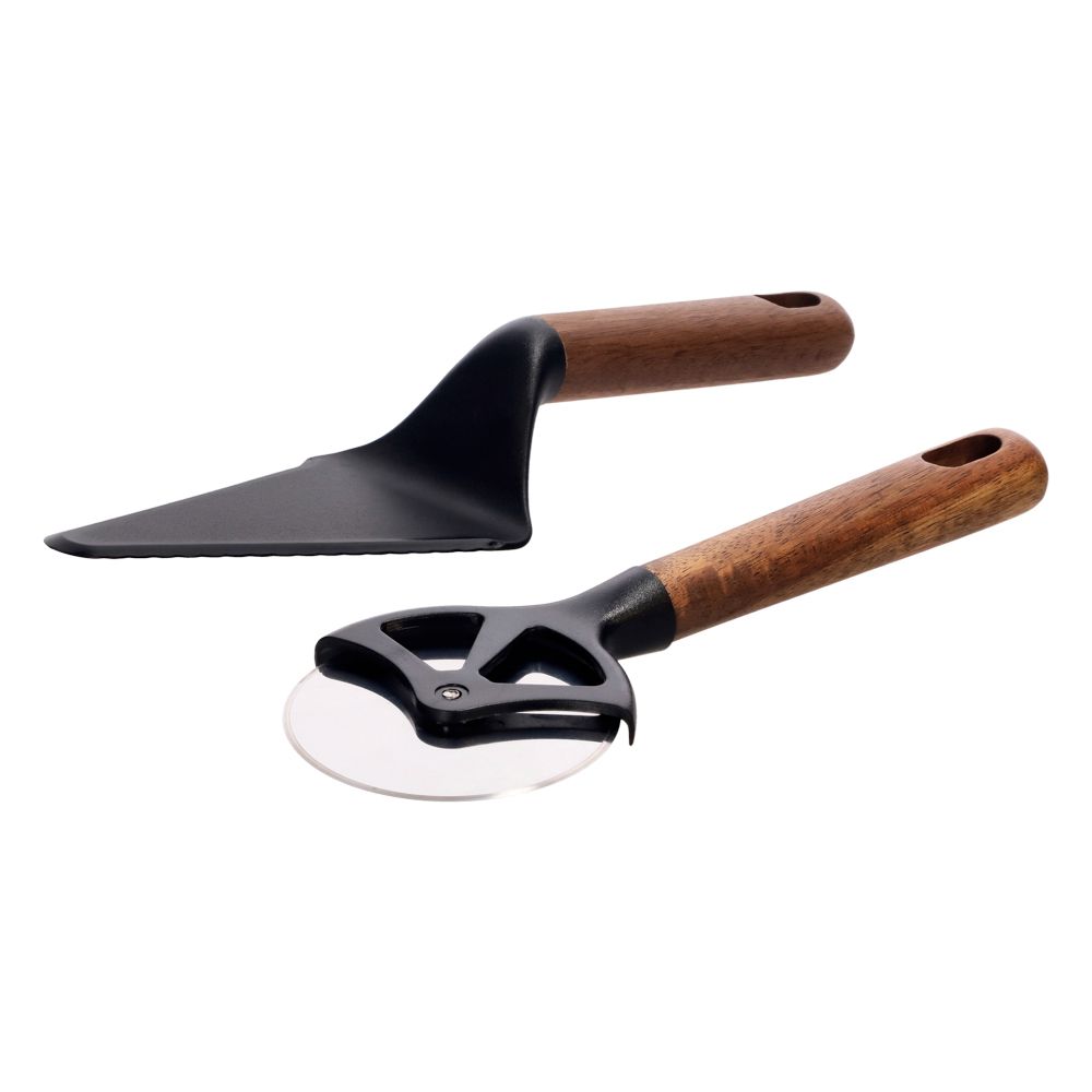 Set de cortador y espátula para pizza