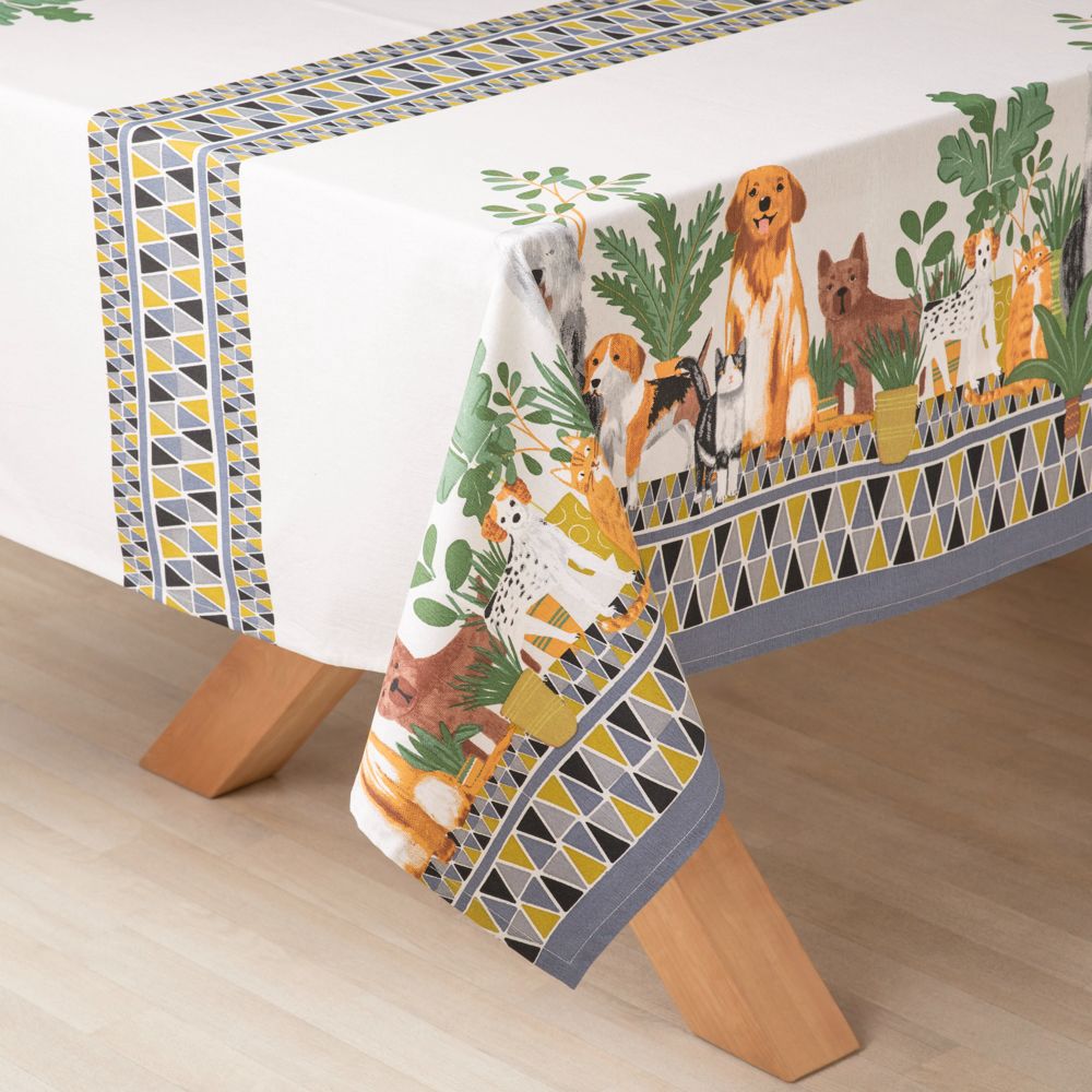 Mantel estampado 150x250 cm