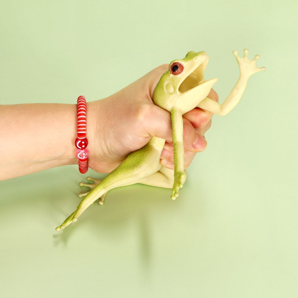 Rana apretable cambiacolor