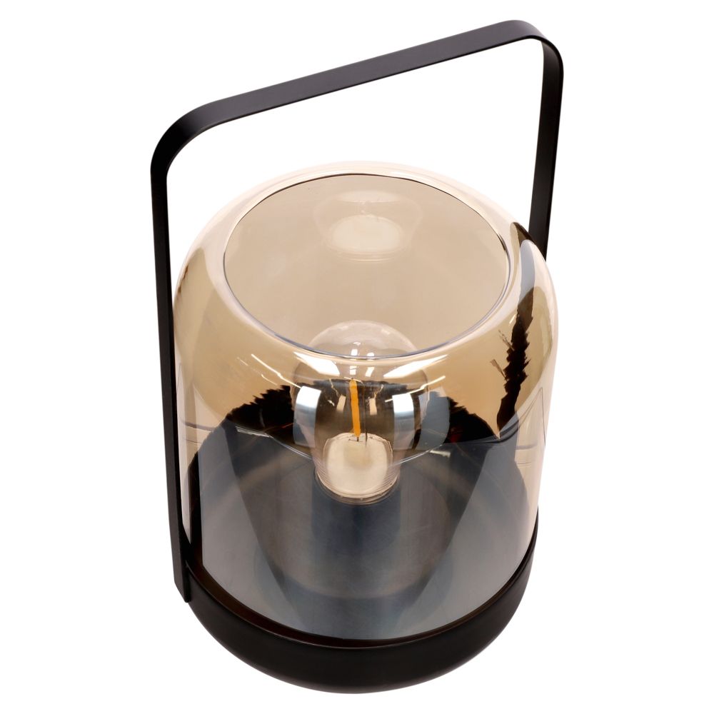 Lámpara para mesa de vidrio 12x20 cm