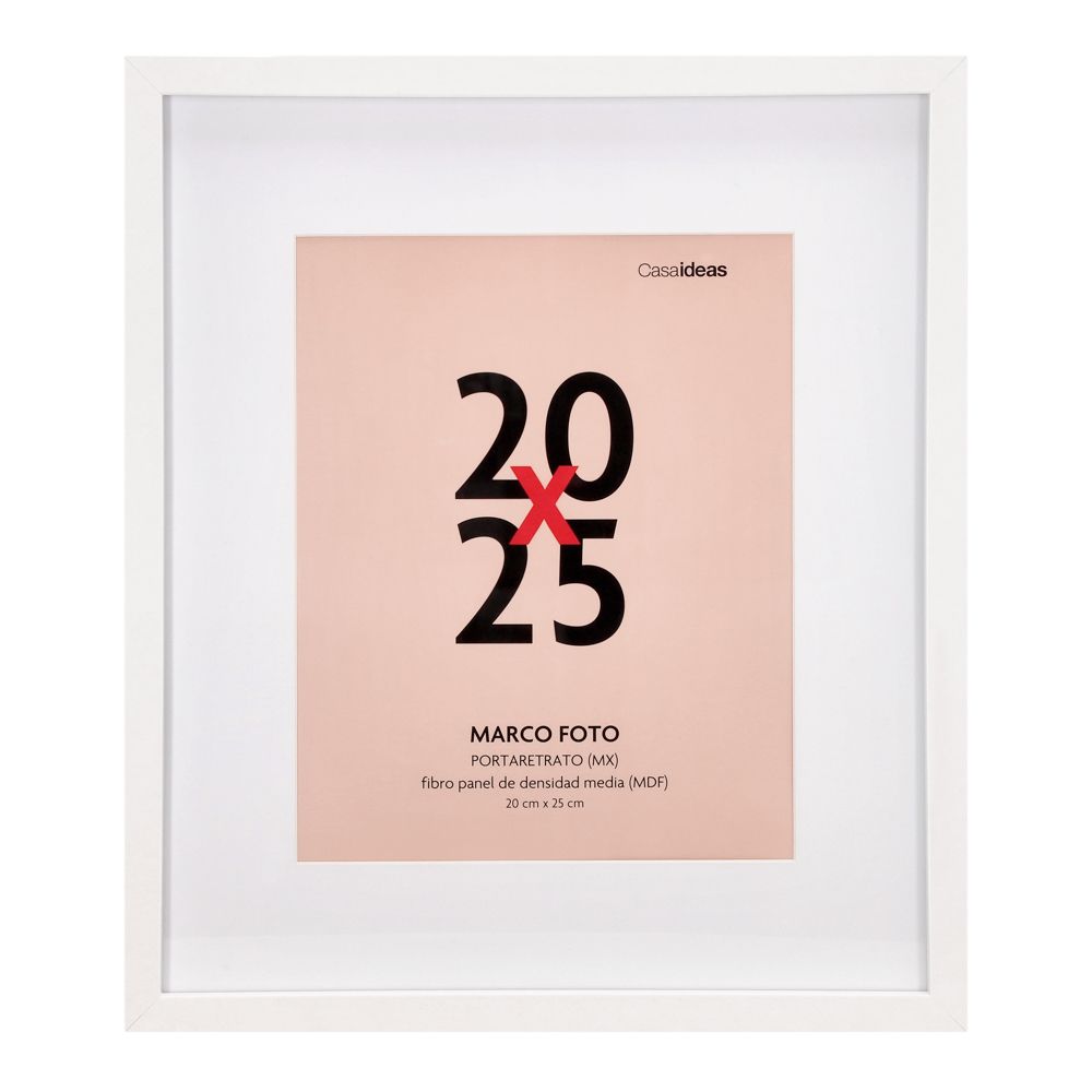 Marco para fotos MDF 20x25 cm
