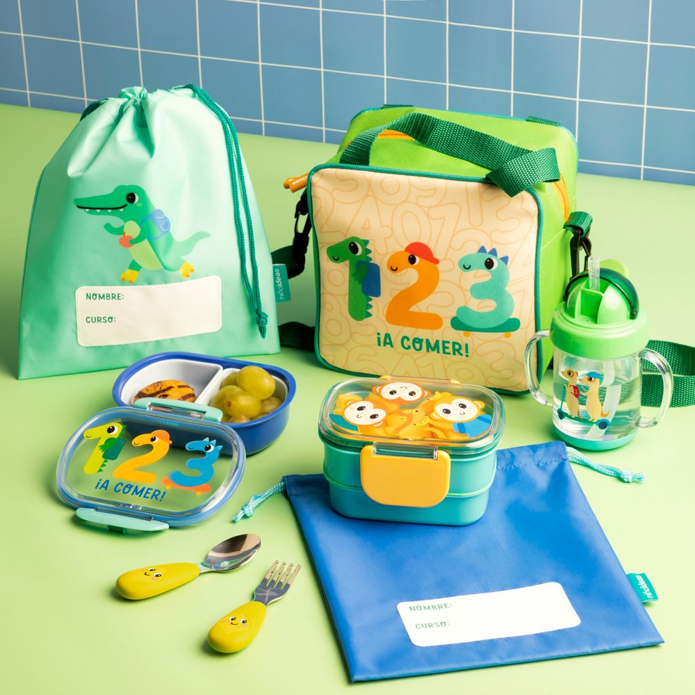 Set 2 bolsas para la colacción 22x27 cm