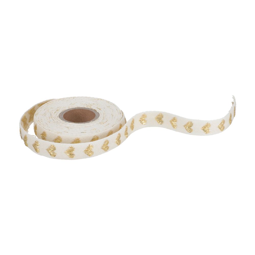 Cinta tejida con diseño navidad 6 m