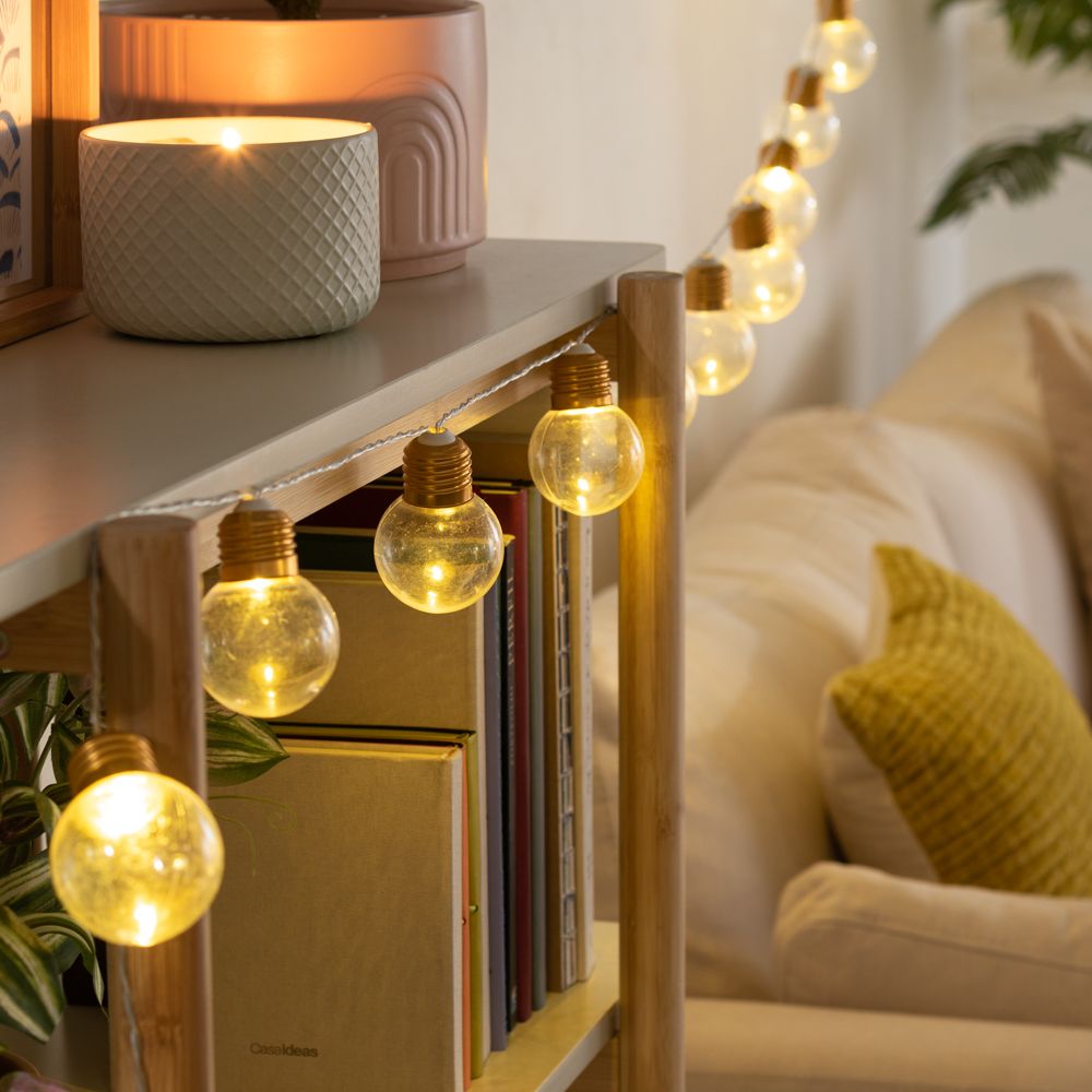 Luces decorativas 30 luces 6.10 m