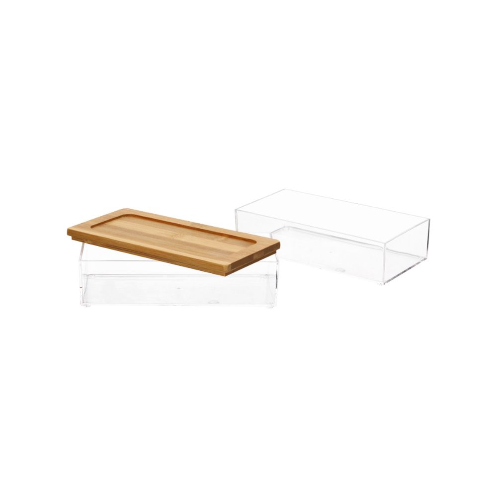 Organizador Baño Rectangular 19.1x9.5x10 cm