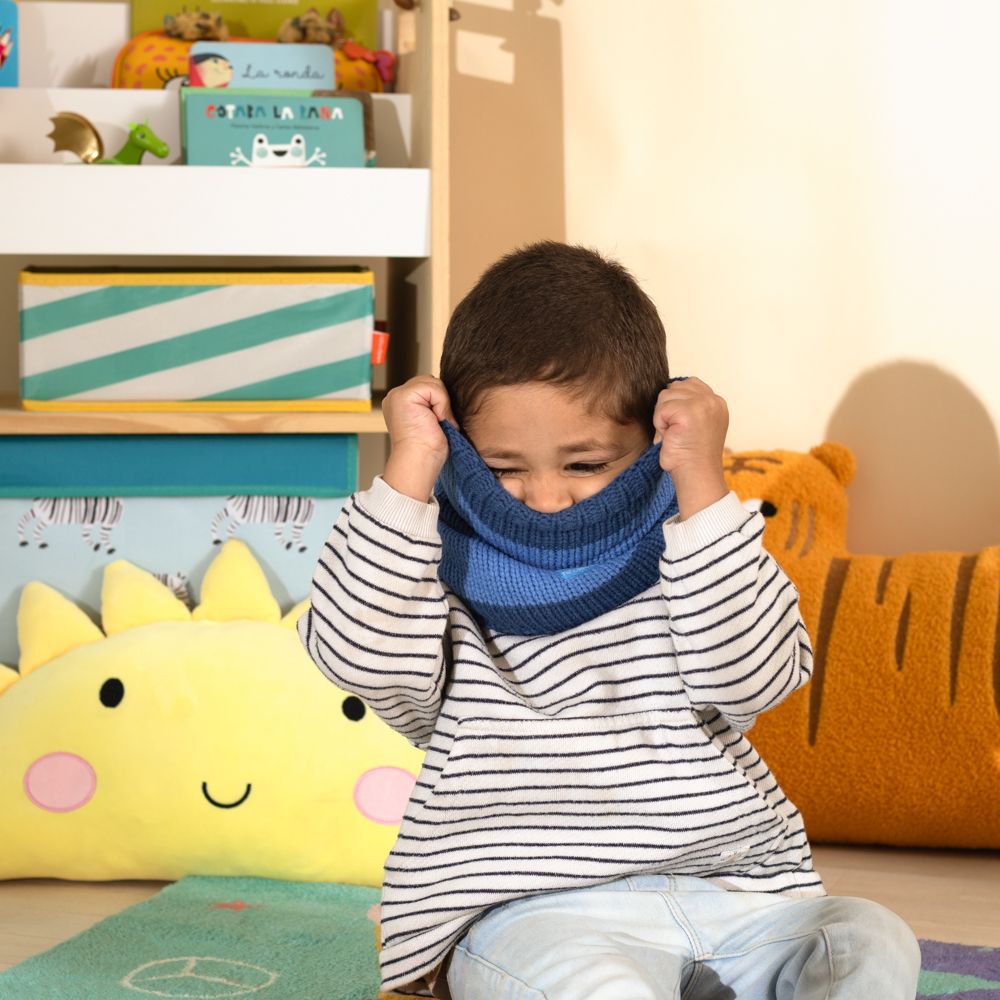 Cuello infantil tejido 20x25 cm
