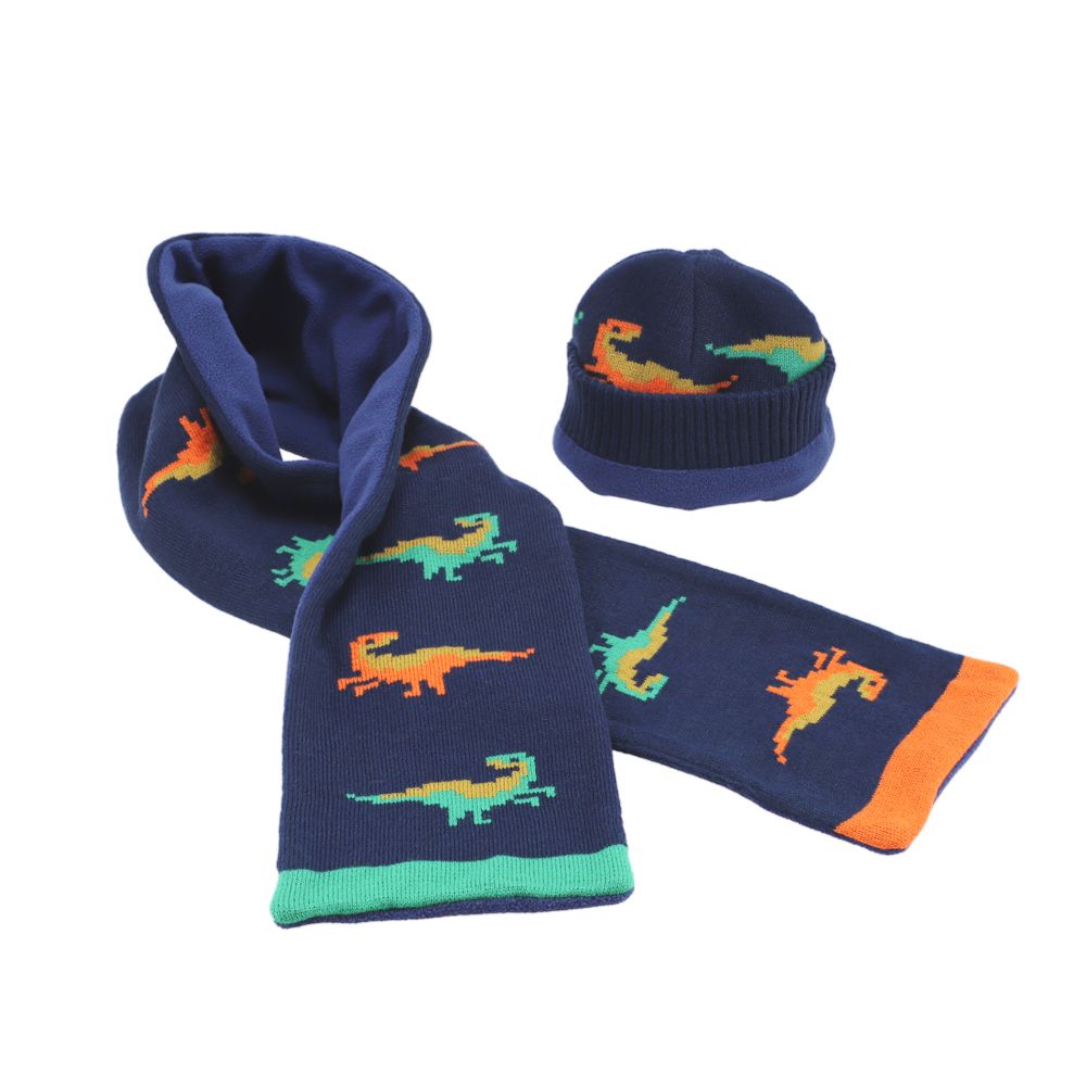 Set de gorro y bufanda infantil