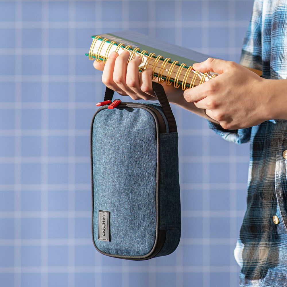 Estuche rectangular 23x7x12 cm