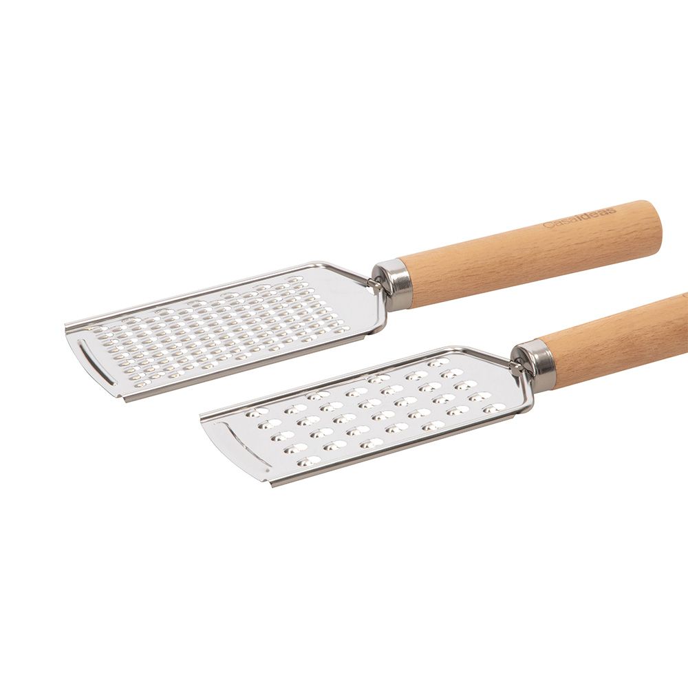 Set 2 Ralladores Queso 6x22x2 cm