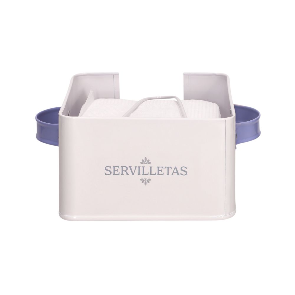 Servilletero Enlozado de Metal