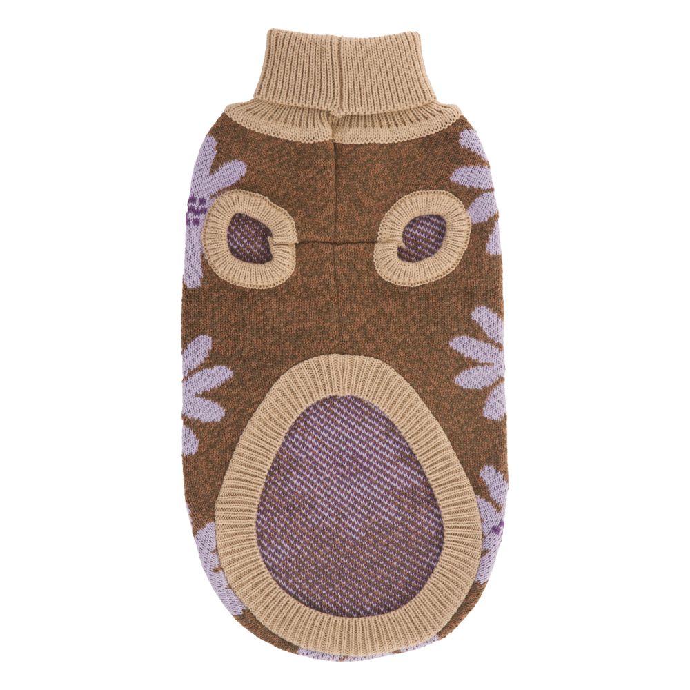 Chaleco tejido para mascota talla mediana