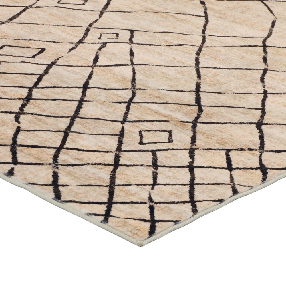 Tapete de microfibra estampada 120x180 cm