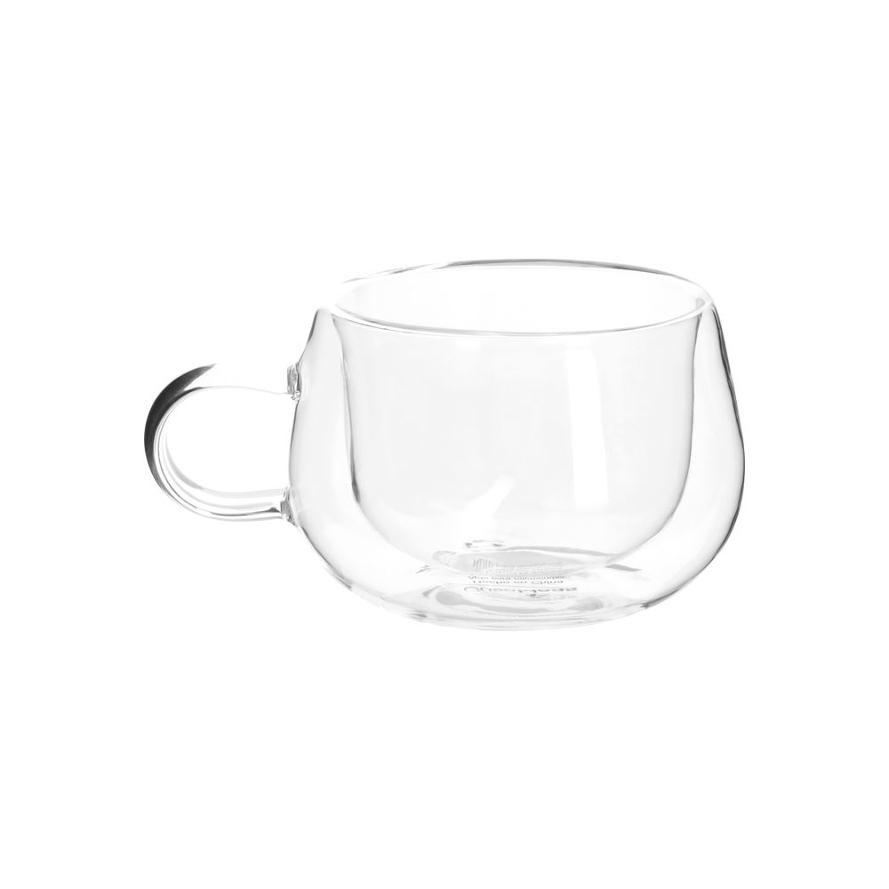 Taza de vidrio doble muro 210 ml