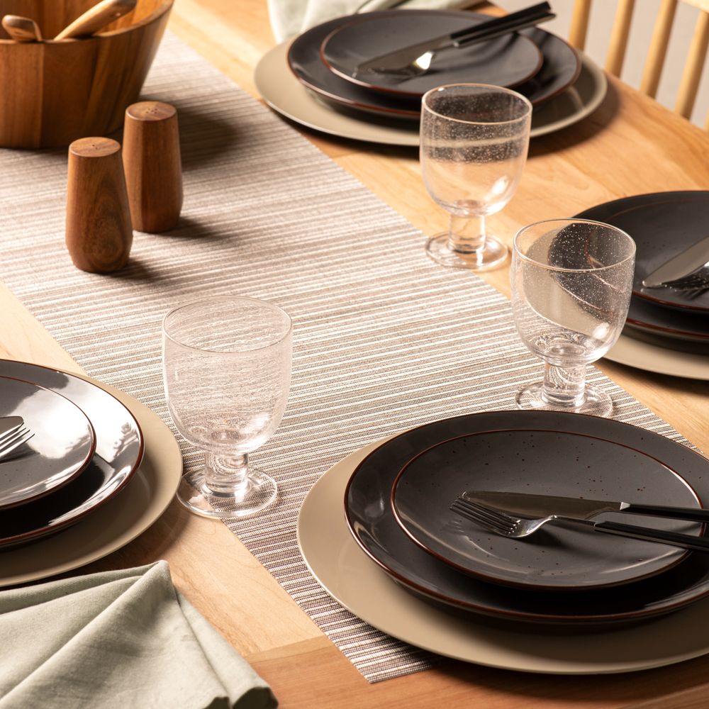 Camino de mesa PVC tejido 35x130 cm