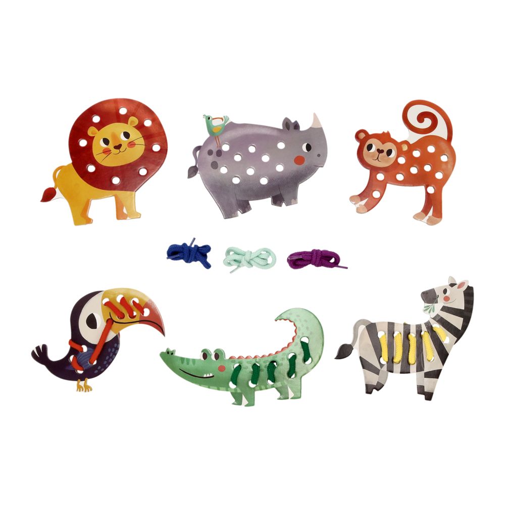 Rompecabezas hilando tarjetas