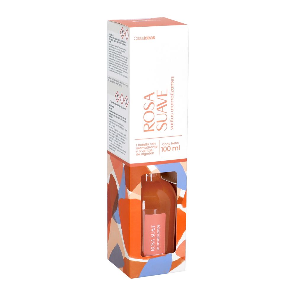 Set de varitas aromáticas rosa suave 100 ml