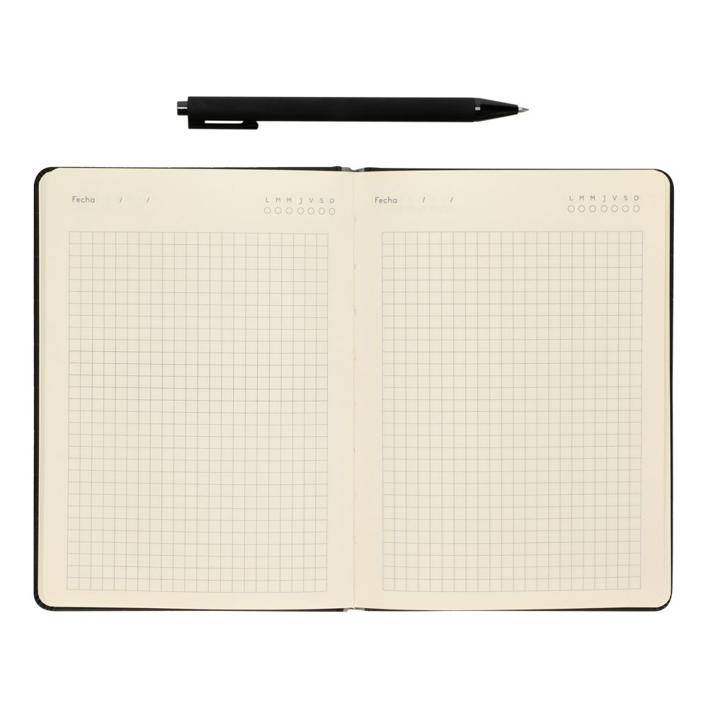 Libreta grande con lápiz 96 hojas con líneas