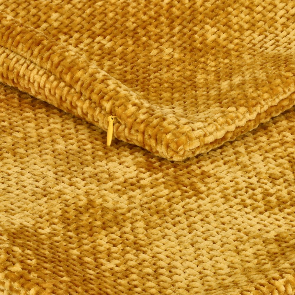 Funda de cojín terciopelo textura 45x45 cm