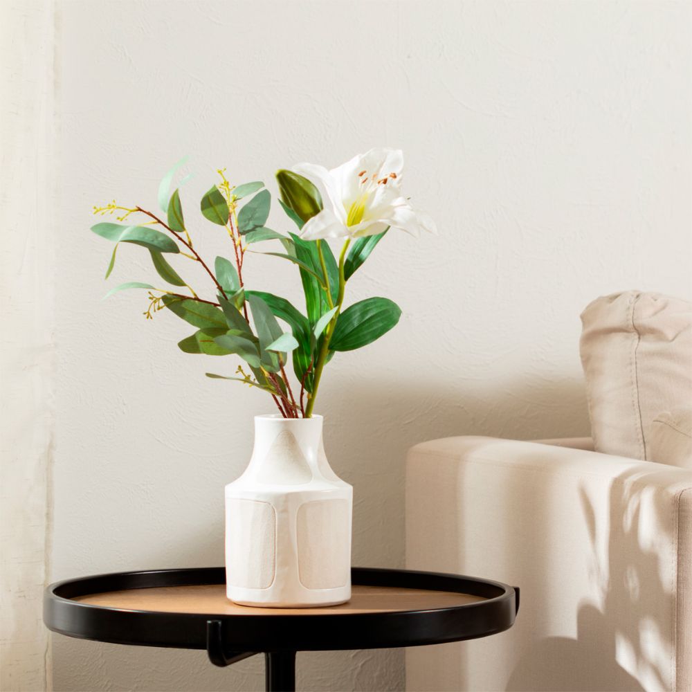 Rama Hojas Deco 10x8x82 cm