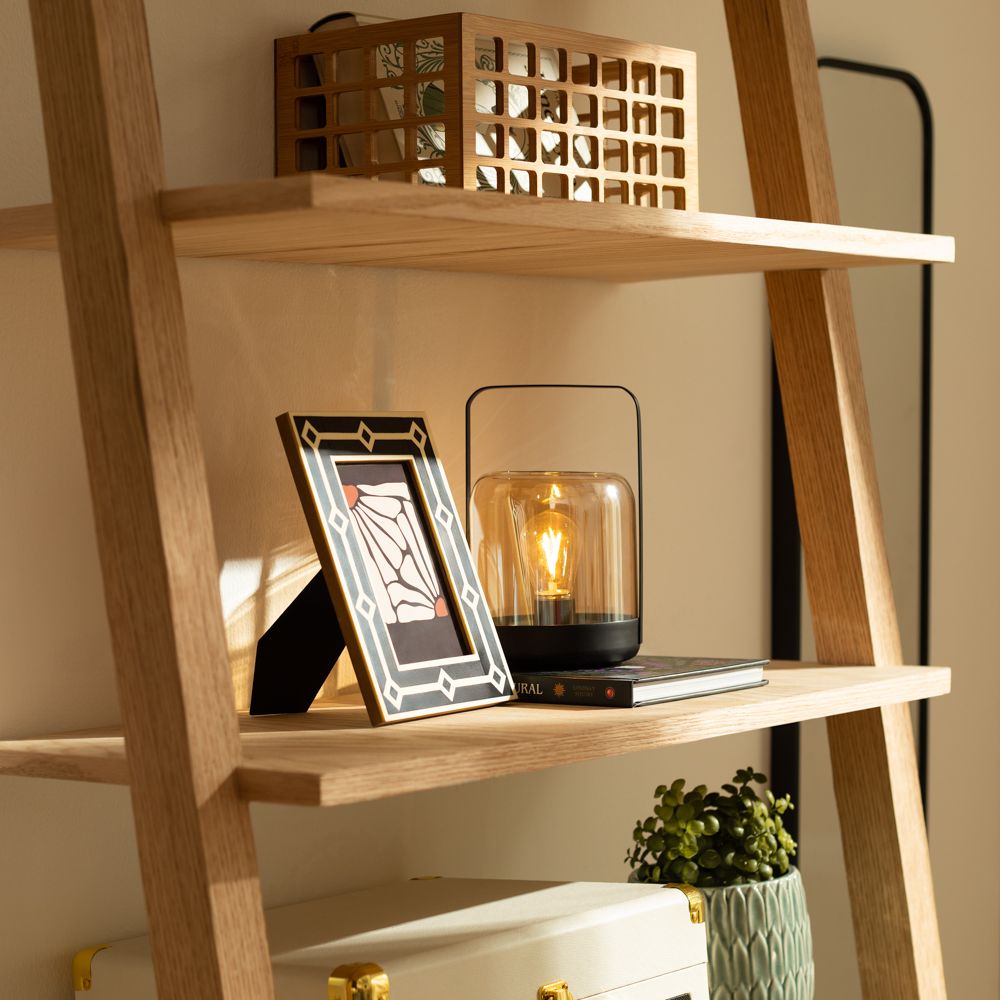 Lámpara para mesa de vidrio 12x20 cm